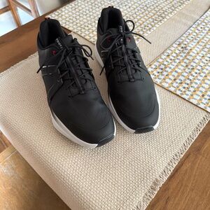 FootJoy Black and White Men's Golf Shoes